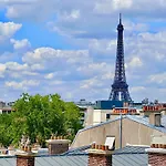 Eiffel Tower View + Terrace Saint Germain Des Pres Apartment Paris