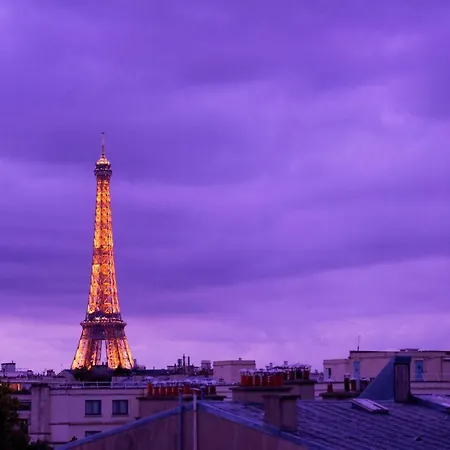 Eiffel Tower View + Terrace Saint Germain Des Pres Appartamento